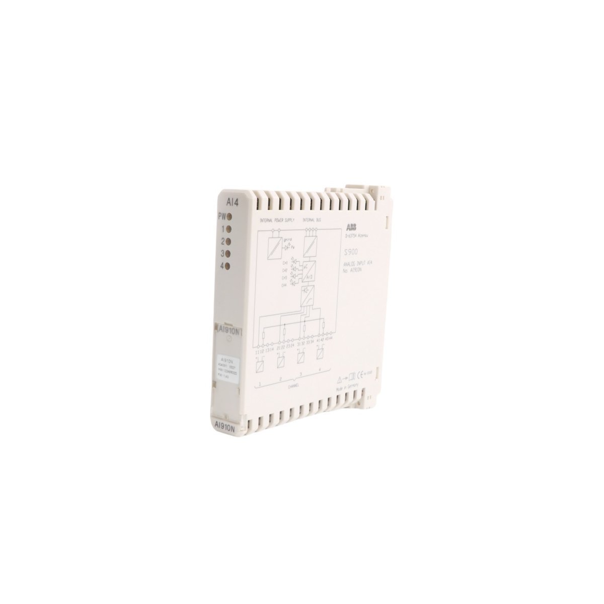 ABB AI910N 3KDE175513L9100 S900 Analog Input Module