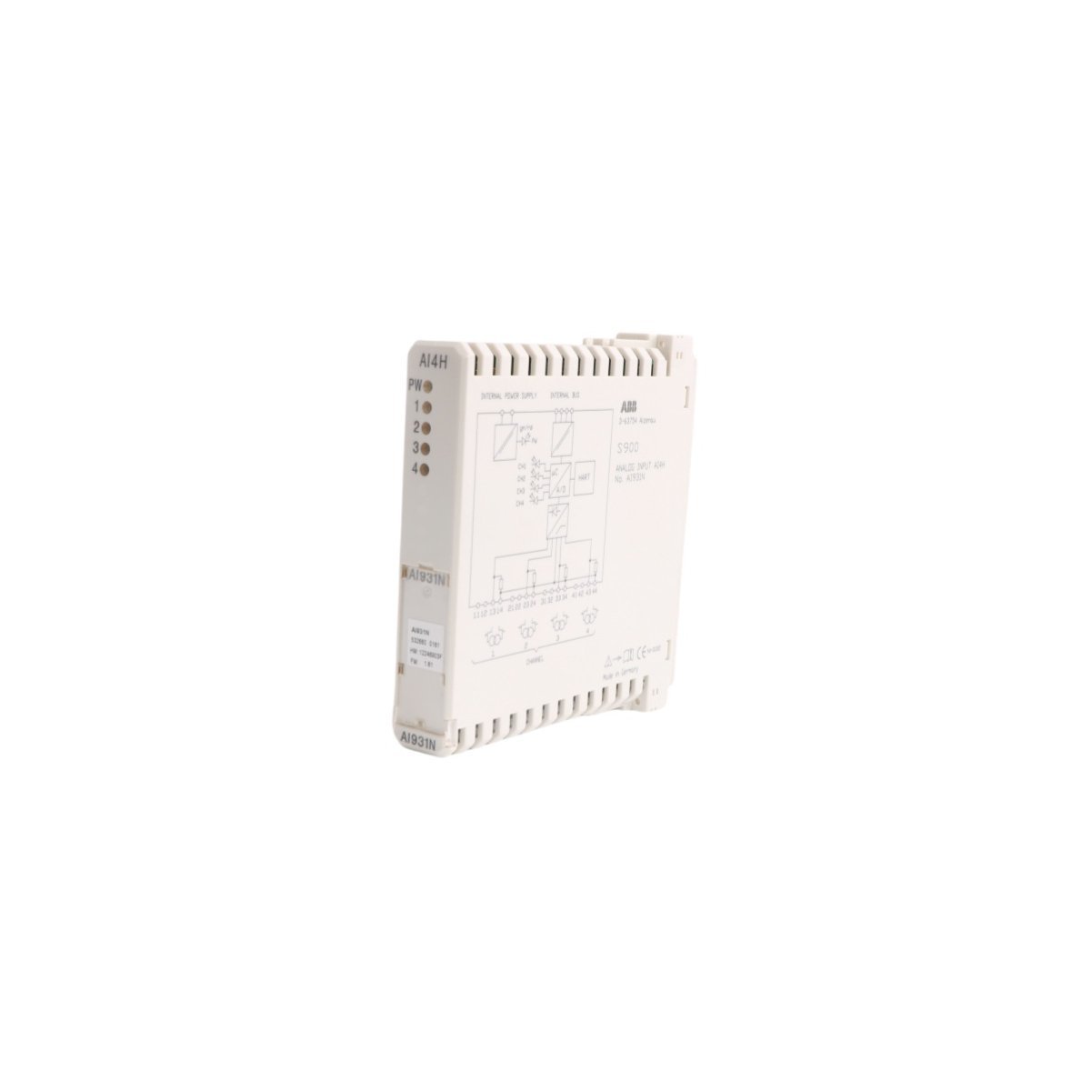 ABB AI931N 3KDE175513L9310 S900 HART Analog Input Module