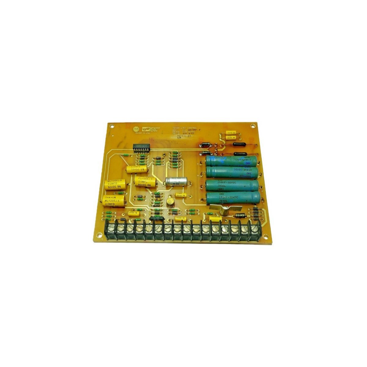 Allen-Bradley 018-001770 Power Limit Control Board
