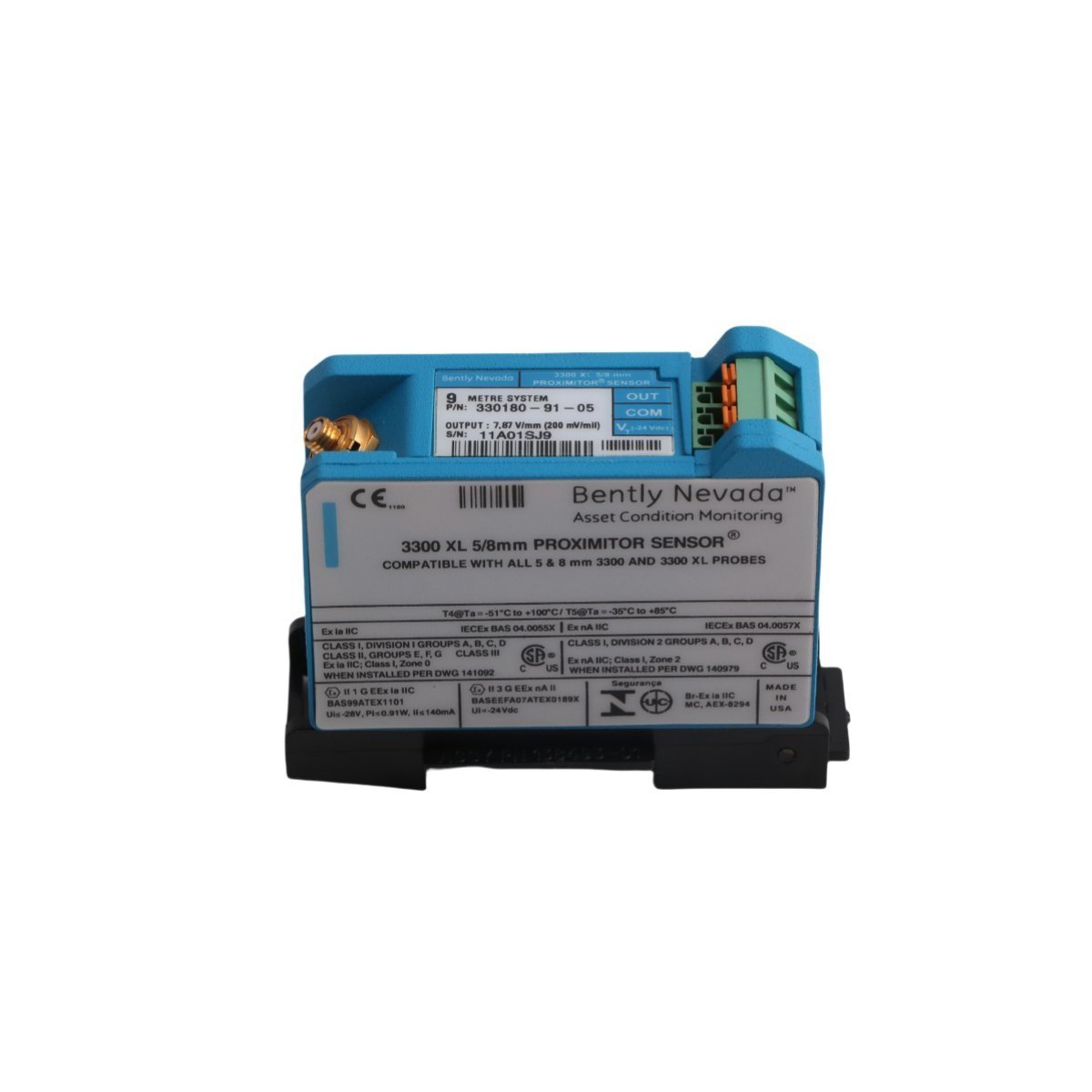 Bently Nevada 138493-01 Replacement DIN-Mountmounting Pad