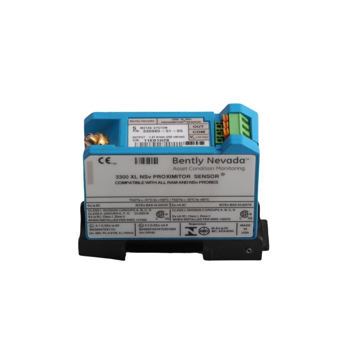 330980-51-05 | Bently Nevada | Proximity Sensor