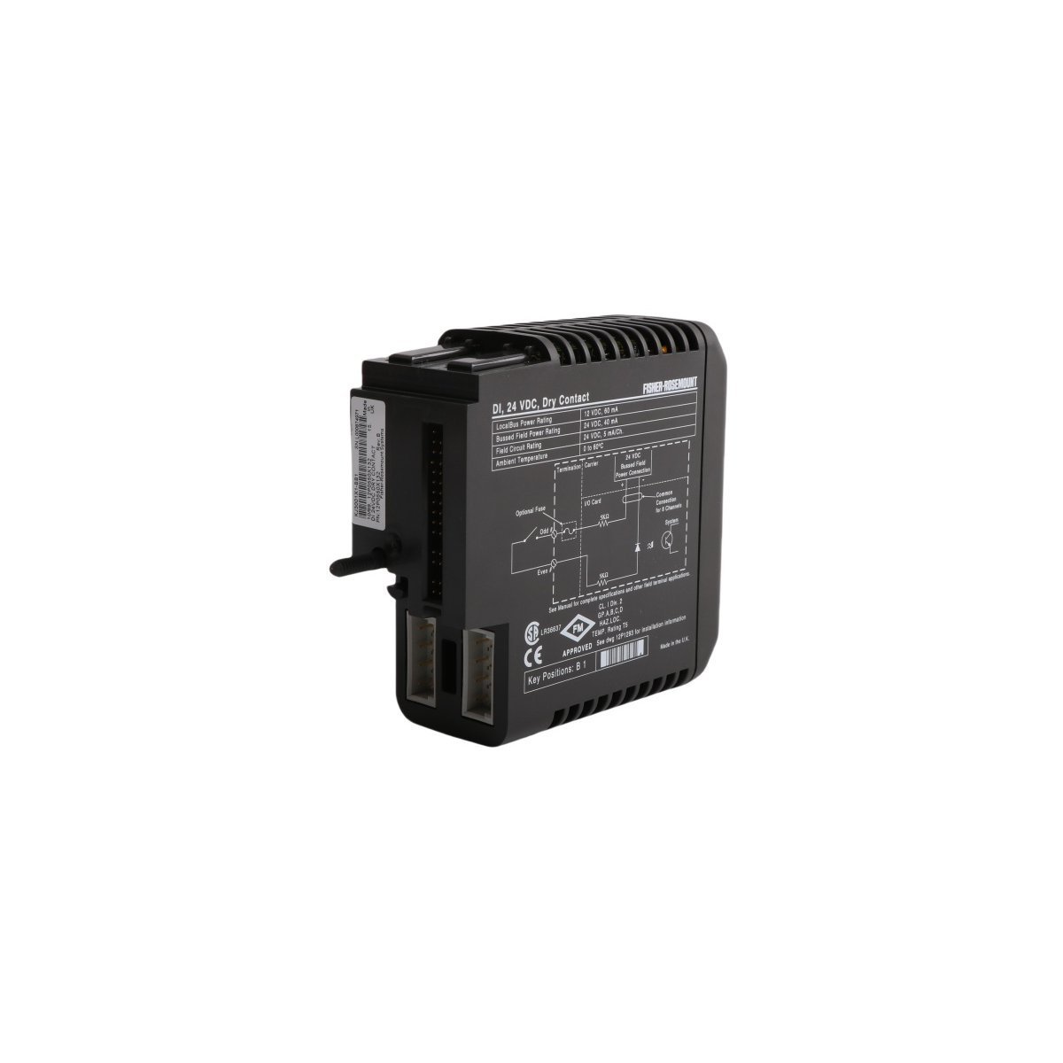 Emerson KJ3001X1-BB1 12P0550X132 VE4001S2T2 Digital Input Module