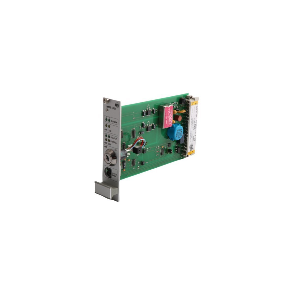 Emerson MMS6831 EPRO Interface Card