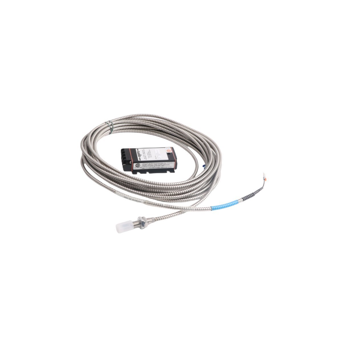 The EMERSON PR6423/011-131 CON031 is an industrial-grade, non-contact 8mm Eddy Current Displacement Sensor (often referred to as a proximity probe) developed under the EPRO product range