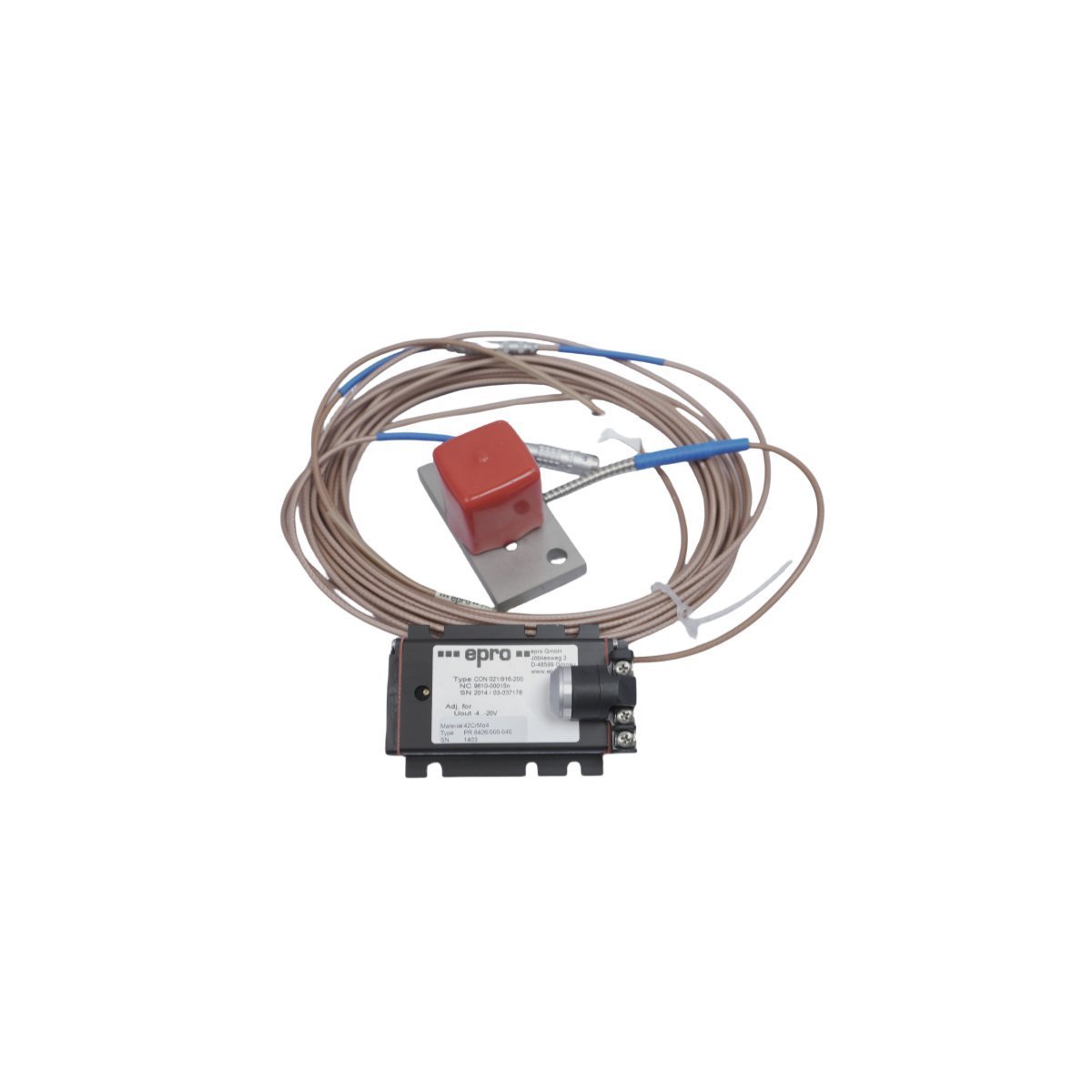 Emerson EPRO PR6426/000-040 CON021 Eddy Current Displacement Sensor