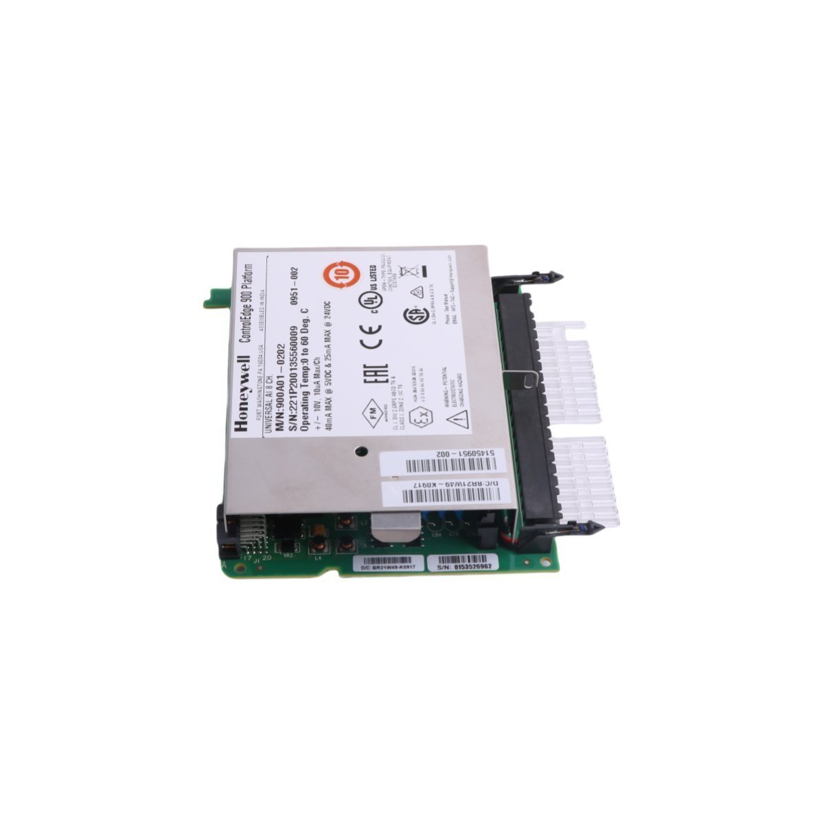 Honeywell 900A01-0202 HC900 8 Channel Analog Input Card