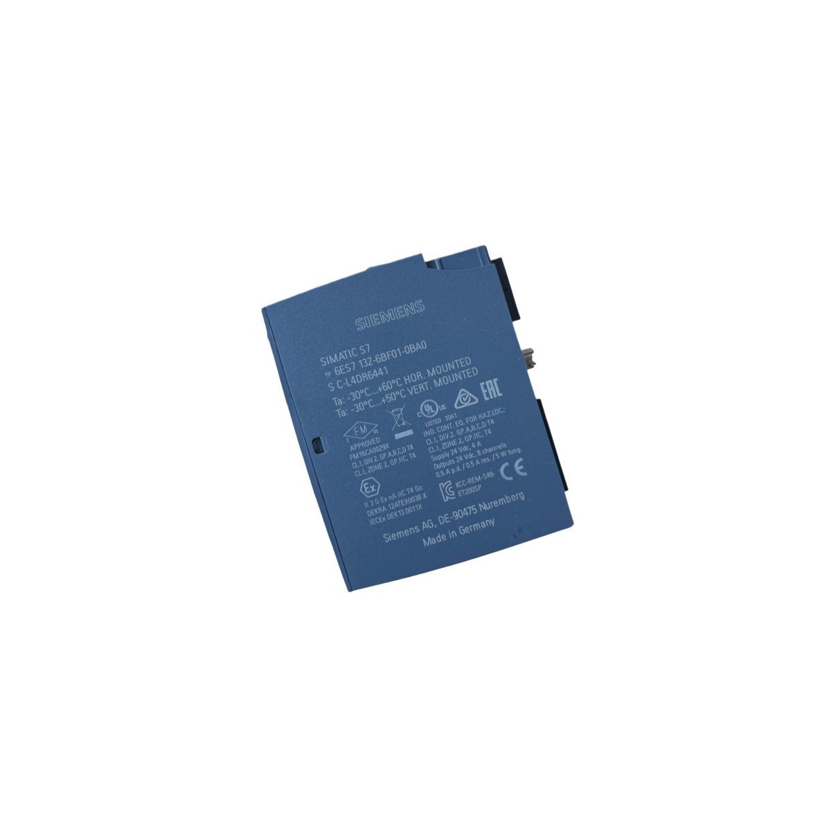 Siemens SIMATIC ET 200SP 8-Channel Digital Output Module 6ES7132-6BF01-0BA0