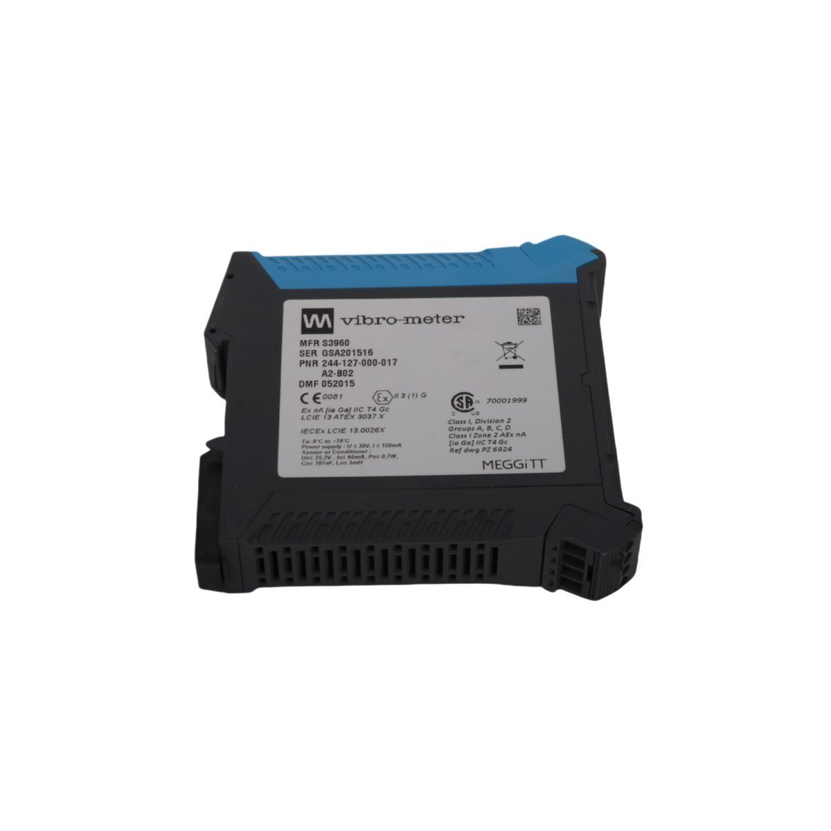 Vibro-Meter S3960 244-127-000-017 GSI127 Galvanic Separation Unit